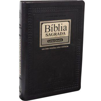 BIBLIA AEC LETRA GIGANTE CAPA PU FLORES - SALMAO - SEARA LIVRARIA